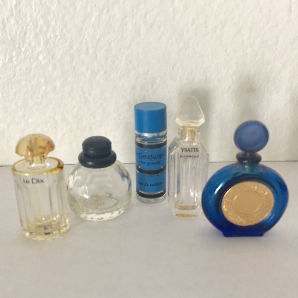 VTG Assorted Miniature Fragrance YSL, Balenciaga..